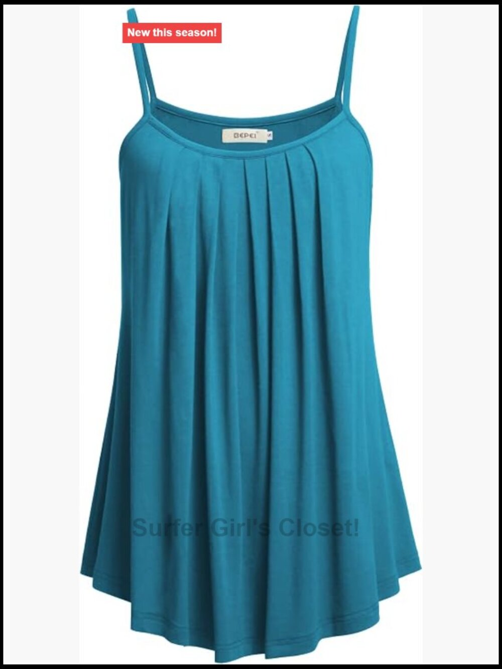 Women's Loose Casual Sleeveless Camisole Tank Top